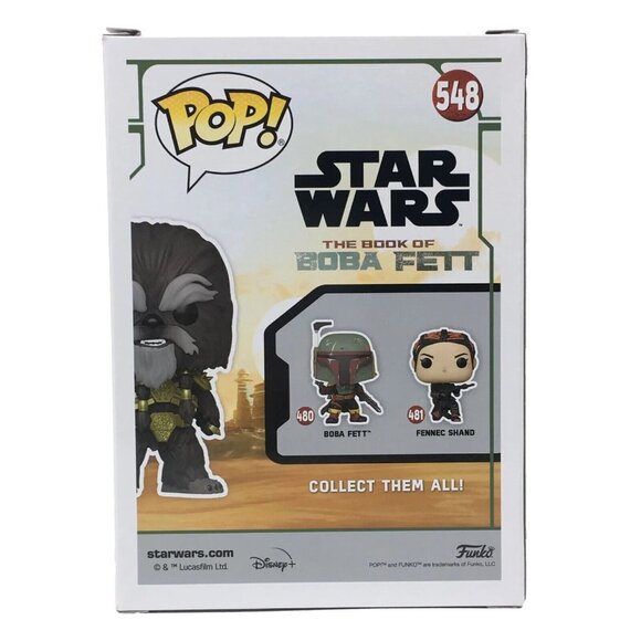 Funko Pop! Star Wars Krrsantan Bobblehead Flocked Figure 548 SDCC 2022 Exclusive - Picture 2 of 6